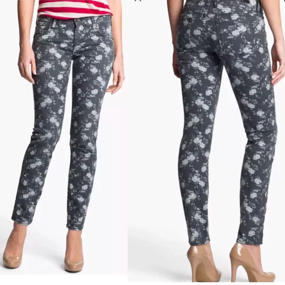 KUT FROM THE KLOTH FLORAL JEANS DIANA SKINNY 4